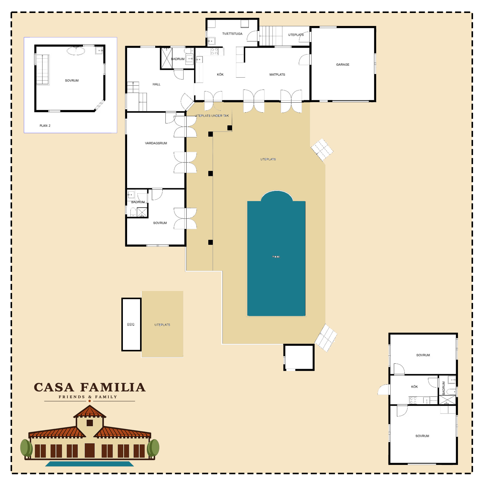 Casa Familia — Floor Plan
